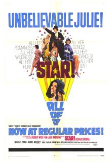 Star Movie Poster 27x41 Julie Andrews Musical 1968