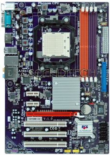 ECS A770M A AM2 AMD 770 SATAII DDR2 PCIe Motherboard