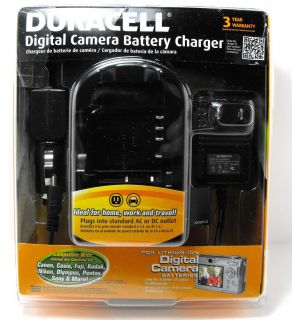 DURACELL AC DC DIGITAL BATTERY CHARGER DRCHDIGT NEW SEALED PKG