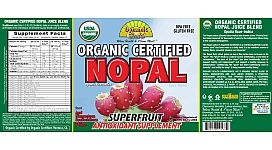 Dynamic Health Organic Certified Nopal Juice Blend, 33.8 fl.oz.