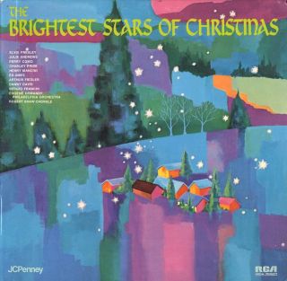 The Brightest Stars of Christmas Elvis Presley LP New SEALED SS Unopen
