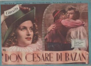 Cinevita 42 Don Cesare Di Bazan Annelise Uhlig G Cervi