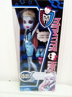 Monster High Dead Tired Abbey Bominable in Hand Fast SHIP New Release