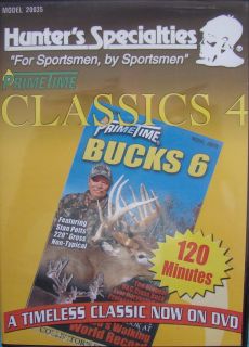 Hunters Specialties Primetime Bucks 6 DVD 120 Minutes