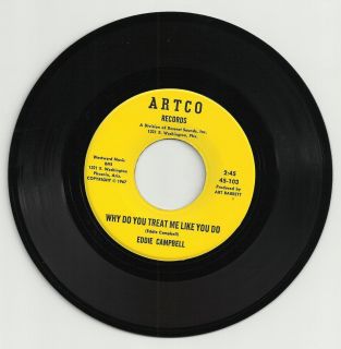 Eddie Campbell Why Do You Treat Me Like You Do ARTCO 103 Northern Soul