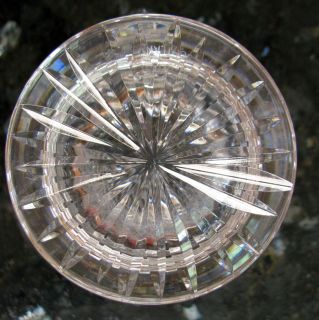 Edinburgh Scotland Thistle Etched Design * Cut Glass Crystal Pitcher