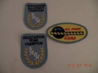 50 bowling emblems patches earl anthony coca cola