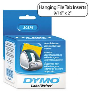 Dymo Hanging File Folder Tab Inserts 2 x 9 16 White