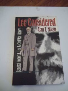 Book  Lee Considered Gen Robert E Lee Civil War History