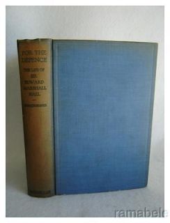 Sir Edward Marshall Hall Great Trial Defender 1931 Book