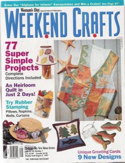 Weekend Crafts. Womans Day Special Interest Publication. 77 Simple