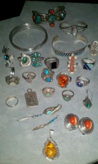 Sterling Silver and 925 Mixed Lot for Scrap or Wear