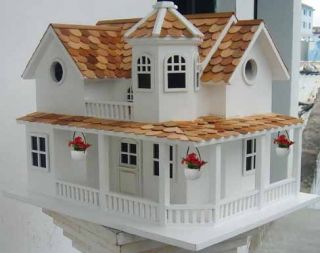 Post Lane Cottage Birdhouse by Home Bazaar