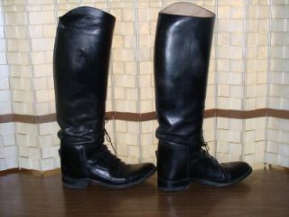 Effingham Bond Boot Co Womens Equestrian English Rising Boots 8 1 2M