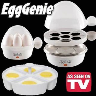 Egg Genie Electric Cooker  AS SEEN ON TV  EggGenie MEDIUM, SOFT