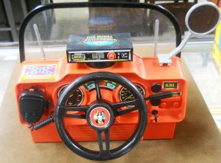 Very RARE 1980 Dukes of Hazzard General Lee Toy Dashboard Complete