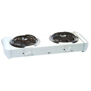 Electric Countertop Portable Double Burner Hot Plate