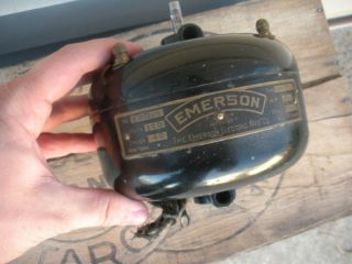 Antique Emerson Electric Motor Fan 1 20 HP Type 5141TB