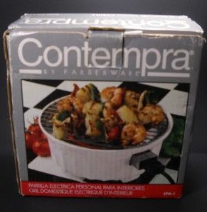 New Contempra Farberware Indoor Electric Grill New in Box