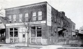 The factory on 170 Eaton Street, between Jefferson and Michigan