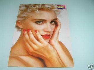  Madonna 1980s RARE Pinup Magazine Poster