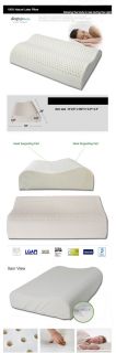 All Natural Latex Contour Pillow 24x16 for Head Neck