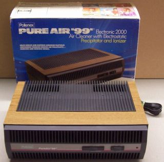Pollenex Pure Air 99 Electronic 2000 Air Cleaner Pecipitator Ionizer