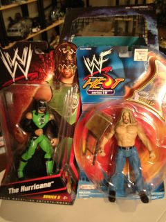 Mattel Basic Series 5 Hurricane Helms WWE ECW with Bonus HHH Figure
