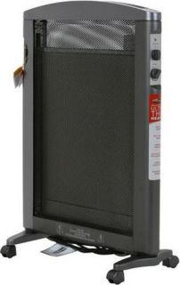  Portable 1000W Micathermic Heater, Ultra Slim Flat Panel Space Heating