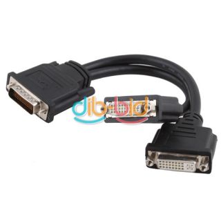 Practical DVI 59 Pins Male to 2 Dual DVI 24 5 Pins Female Adapter