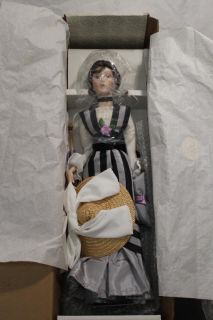 Franklin Heirloom Doll Eliza Doolittle My Fair Lady Porcelain Doll