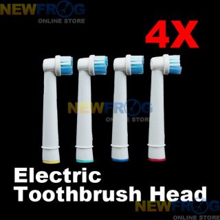Electric Toothbrush Head Replacement 4 Pcs Fine