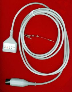 New Invivo ECG EKG Heart Patient Monitor Cable 6 Pin