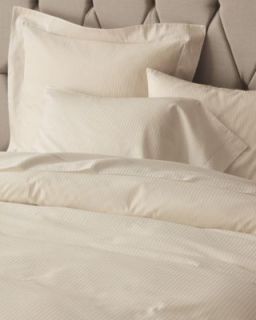 Edmond Frette Charme Queen Flat Fitted Sheets White