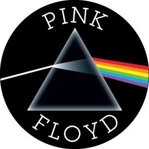 Button Pin Badge Pink Floyd T.D.S.O.M. Round 1
