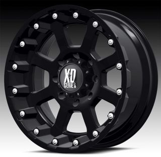  MATTE KMC XD807 STRIKE 6X5 5 FRONTIER TACOMA ESCALDE QX56 RIMS WHEELS