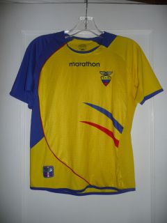 Ecuadors Marathon Soccer Jersey