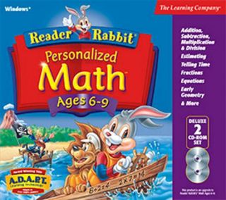 Reader Rabbit MATH 6 9 DELUXE Sealed PC XP Vista (32 bit) MAC