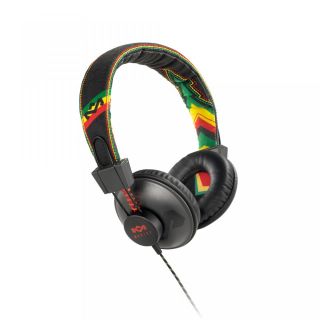 the House of Marley Positive Vibration Headphones Rasta 