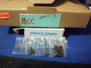 MCC] millett sights combatfixed sight combo white bar mark II low