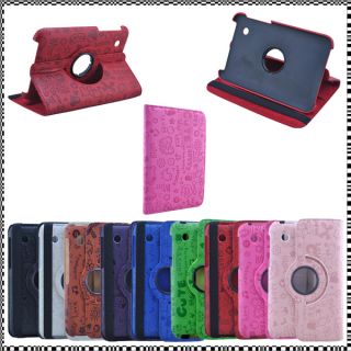 XMN 360°ROTATING Leather Case Cover Samsung Galaxy Tab 2 7 0 Tablet