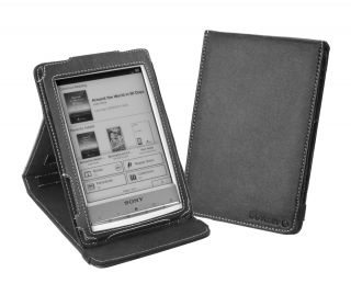  Reader PRS T1 eBook Reader Inversion Stand Nappa Leather Cover Case
