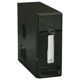 EPower Case 4U Slim Desktop Tower 1/2/(1) USB Auido Fan microATX B TP