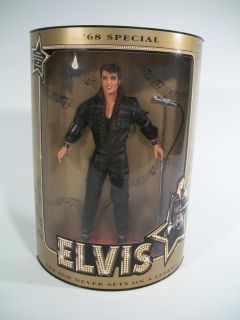 Hasbro Elvis Presley 68 Special Elvis Doll COA Numbered 12 Tall