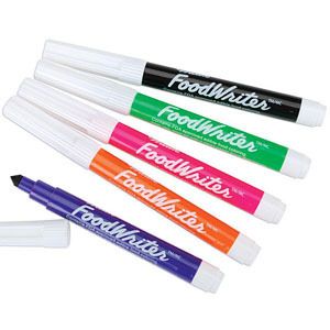  Foodwriter Neon Colors Edible Ink Markers Food Cake Fine Point