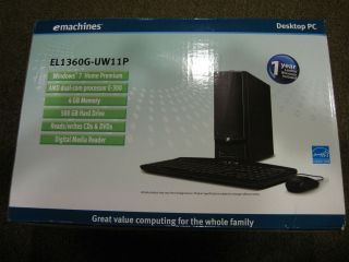  eMachines Desktop PC EL1360G UW11P