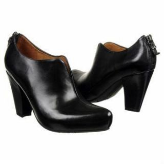 Earthies Black Ankle Boots Mareesa Hidden Platform 3 Heels Shoes Sz 8