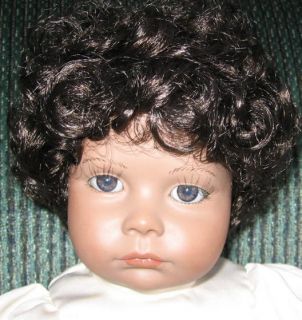 Handcrafted African American Posie Doll REDUCED 3TIMES