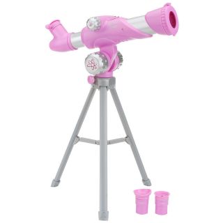 Edu Science 50mm Telescope   Land & Sky II   Pink