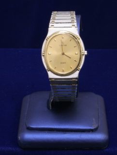 Concord La Costa Stainless Steel 18K Gold Mens Watch Appraised $ 1200